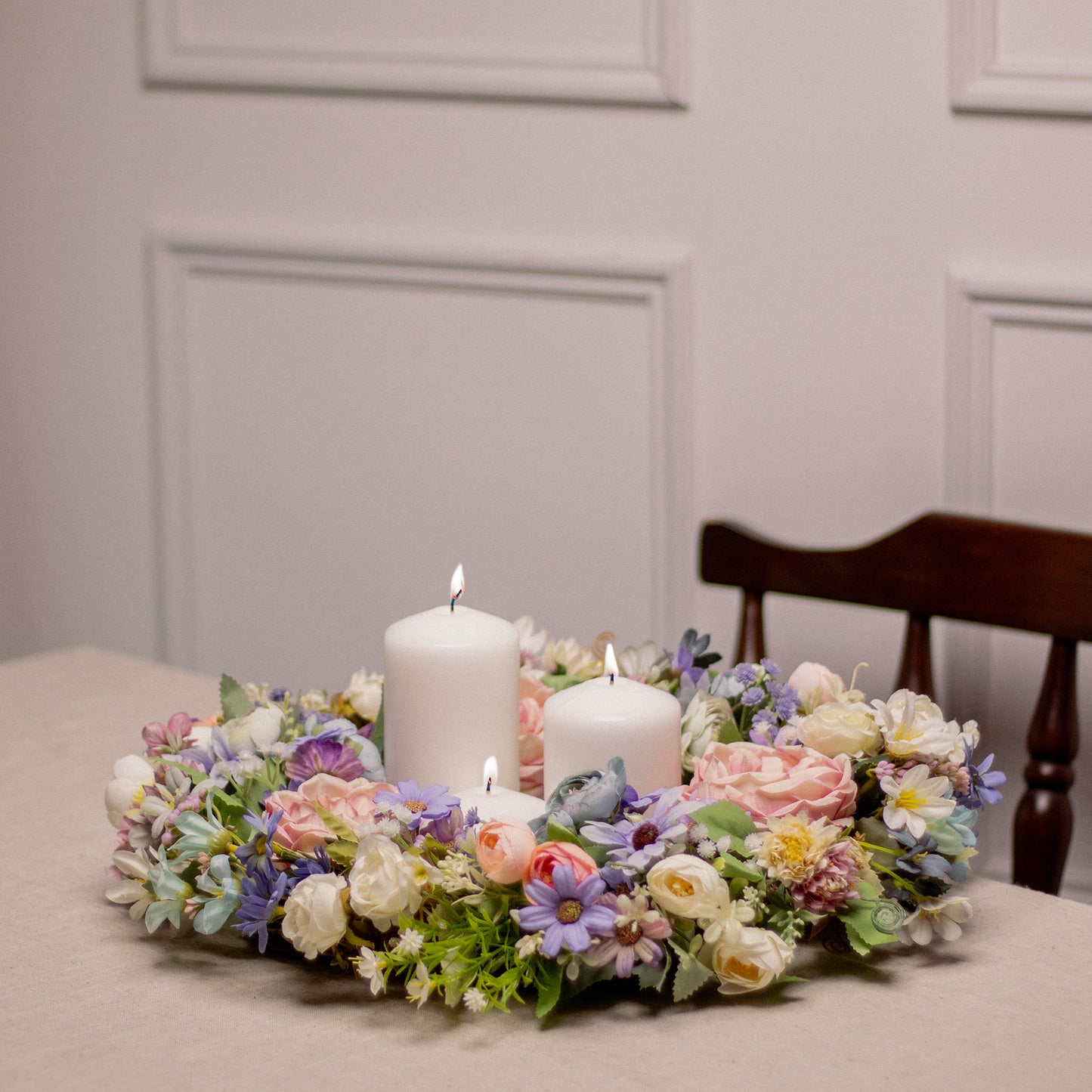 Pink Peonies Wreath
