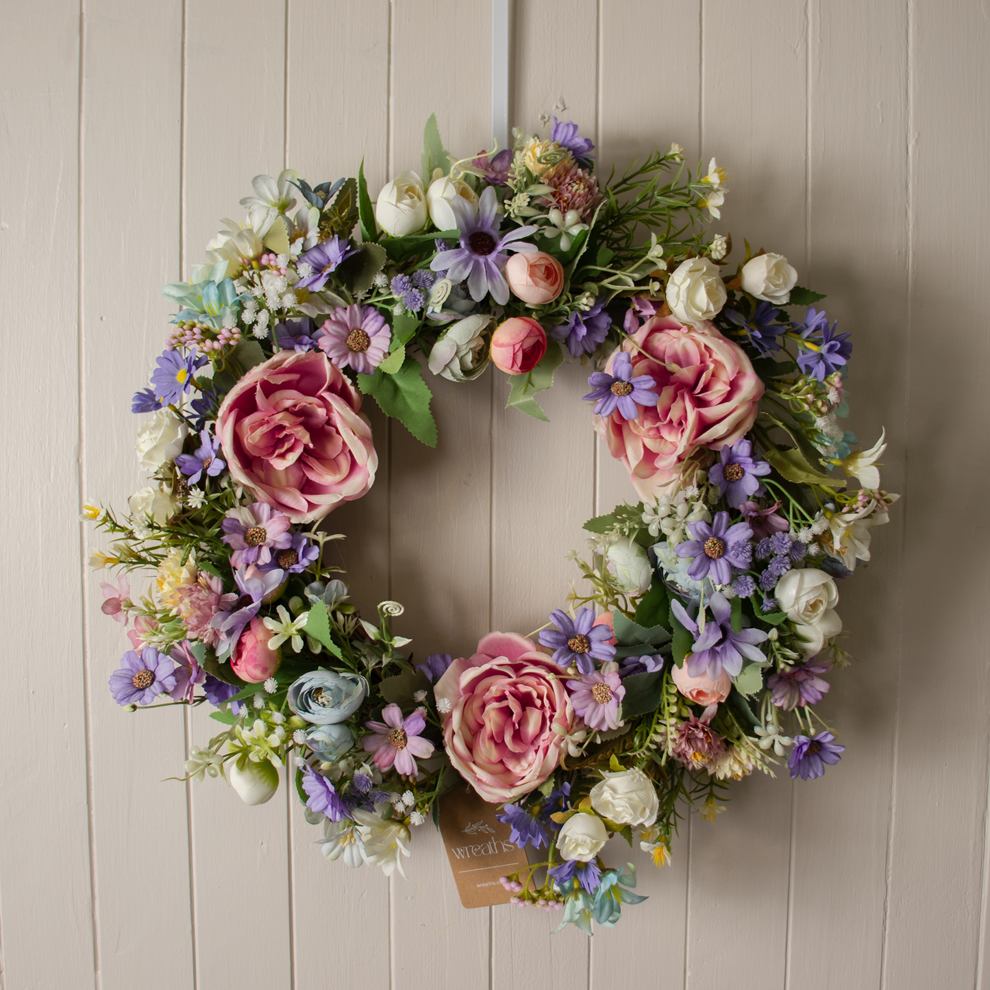 Pink Peonies Wreath