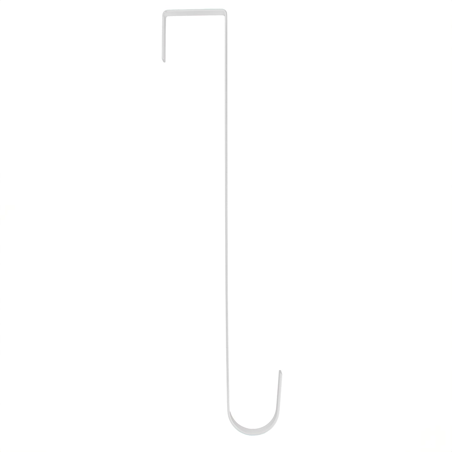 Over Door Wreath Hanger - White