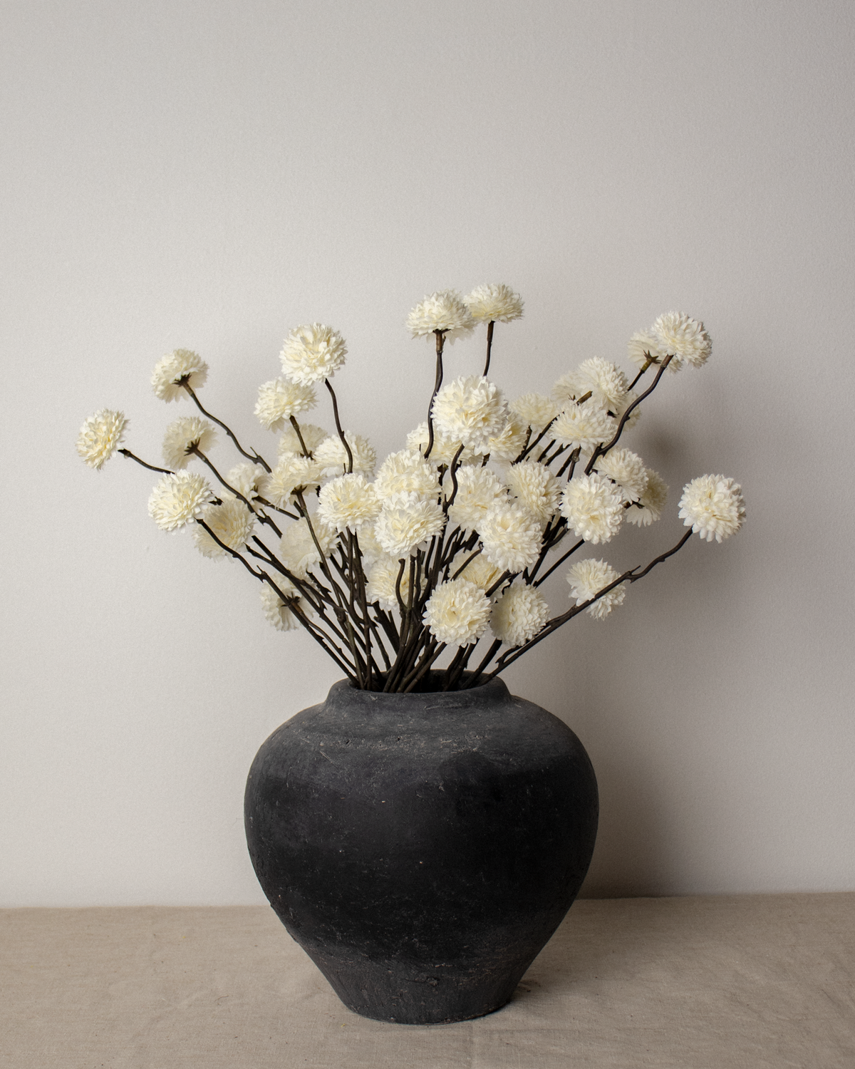 Cream Pom Pom Bunch