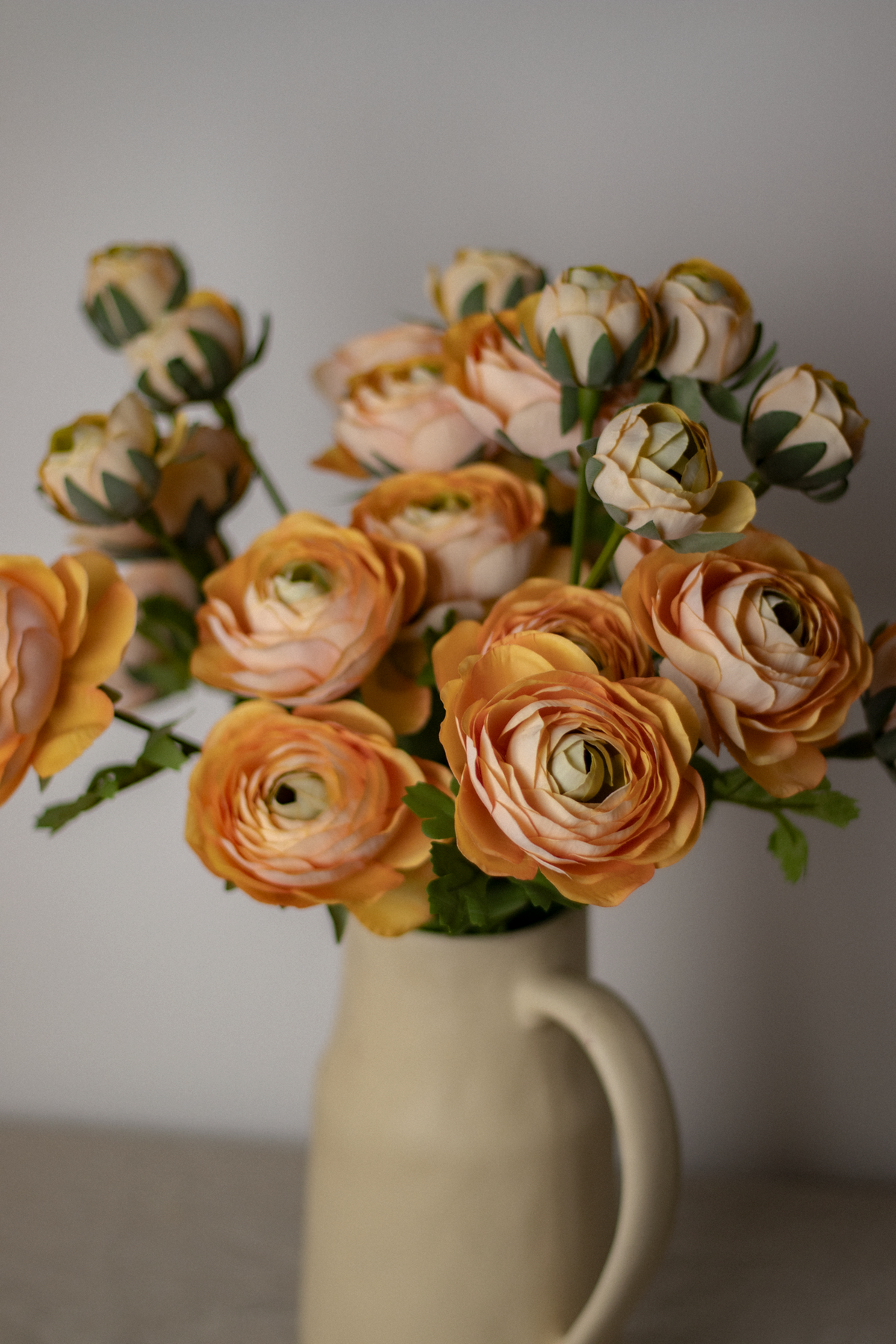 Peach Ranunculus Stem