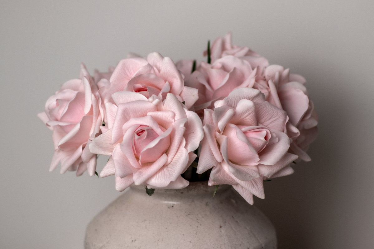 Light Pink Real Touch Rose