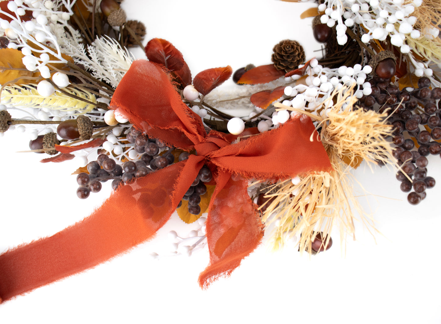 Chiffon Ribbon - Burnt Orange